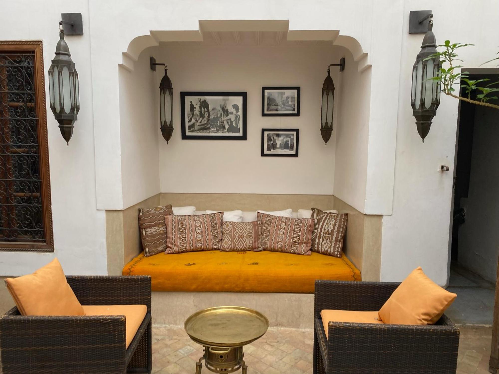 Riad Rossi Marrakesh Bagian luar foto