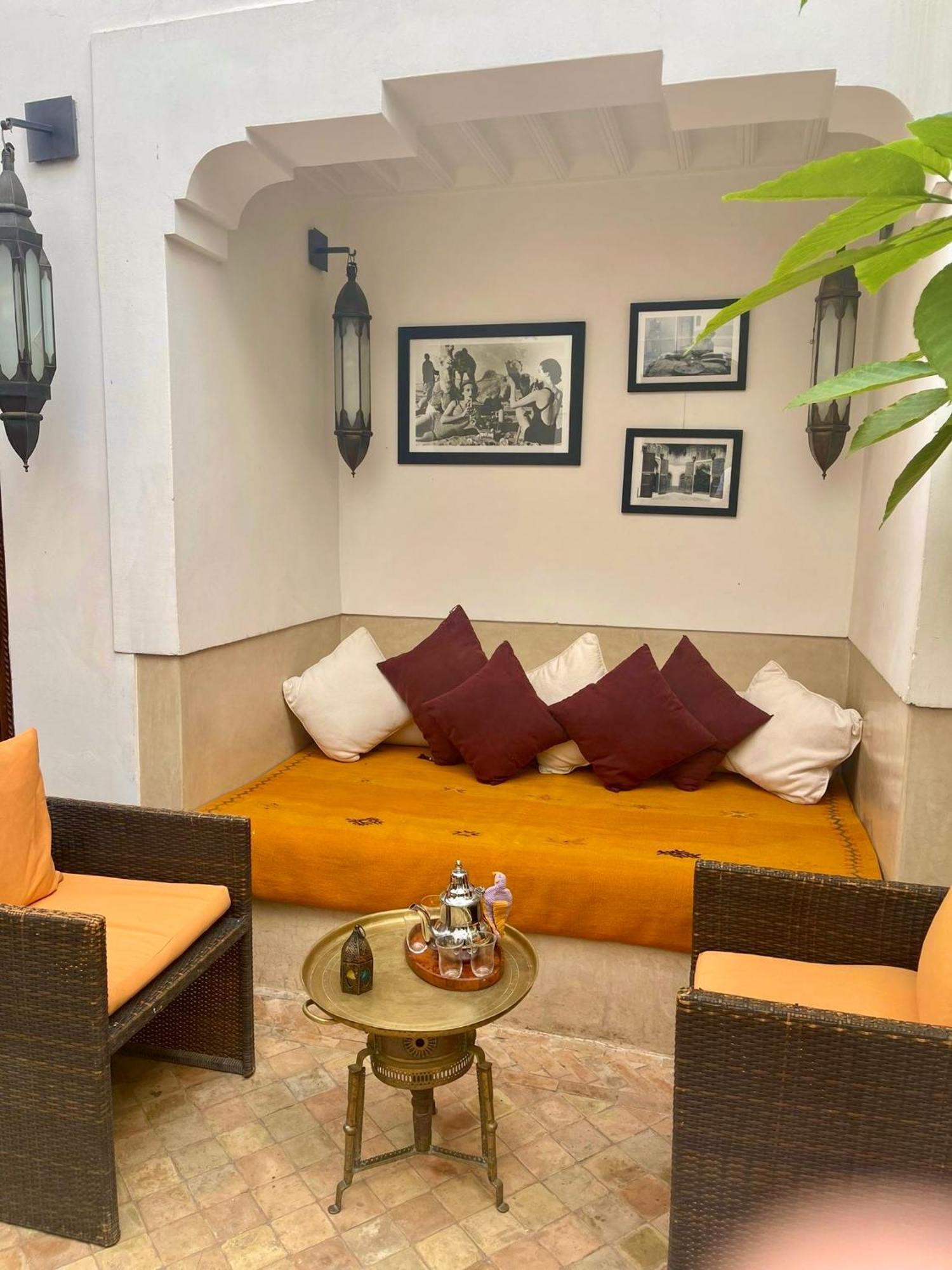 Riad Rossi Marrakesh Bagian luar foto
